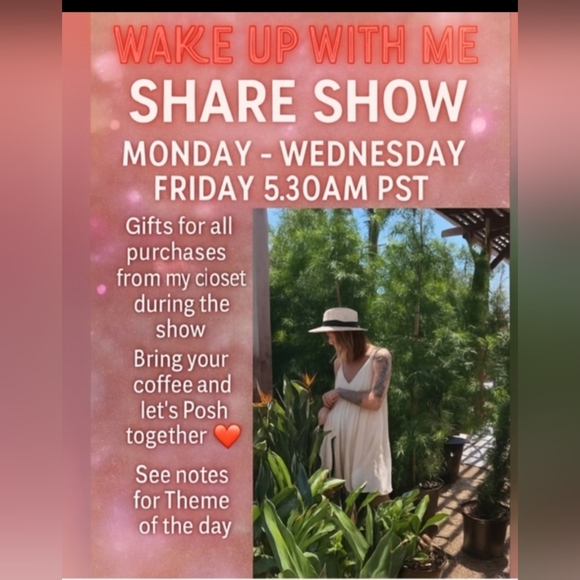 Flyer......Wake Up with Me WED FOR anything Goes SHARE Show  530AM PST - Picture 1 of 2